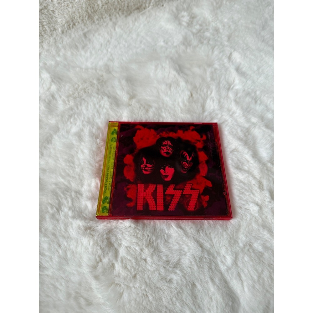 KISS You Wanted the Best CD OS Red 1996 Live Compilation Hard Rock‎ Album